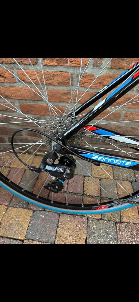 Zannata Z30 racefiets, framehoogte 45, Fietsen en Brommers, Fietsen | Racefietsen, Overige merken, 28 inch, Gebruikt, Aluminium