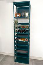 Metalen magazijnrek, stellingkast gereedschapskast turquoise, Ophalen, Gebruikt, -, -