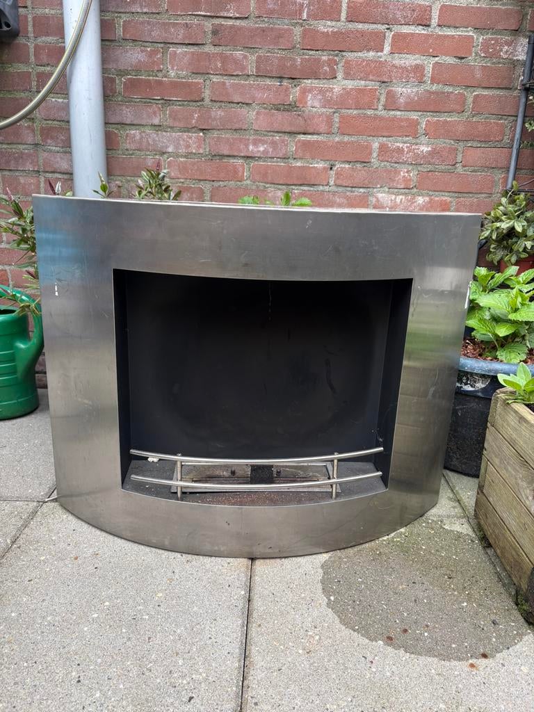 Ethanol haard, Ophalen of Verzenden, Zo goed als nieuw, Vrijstaande haard, Overige soorten