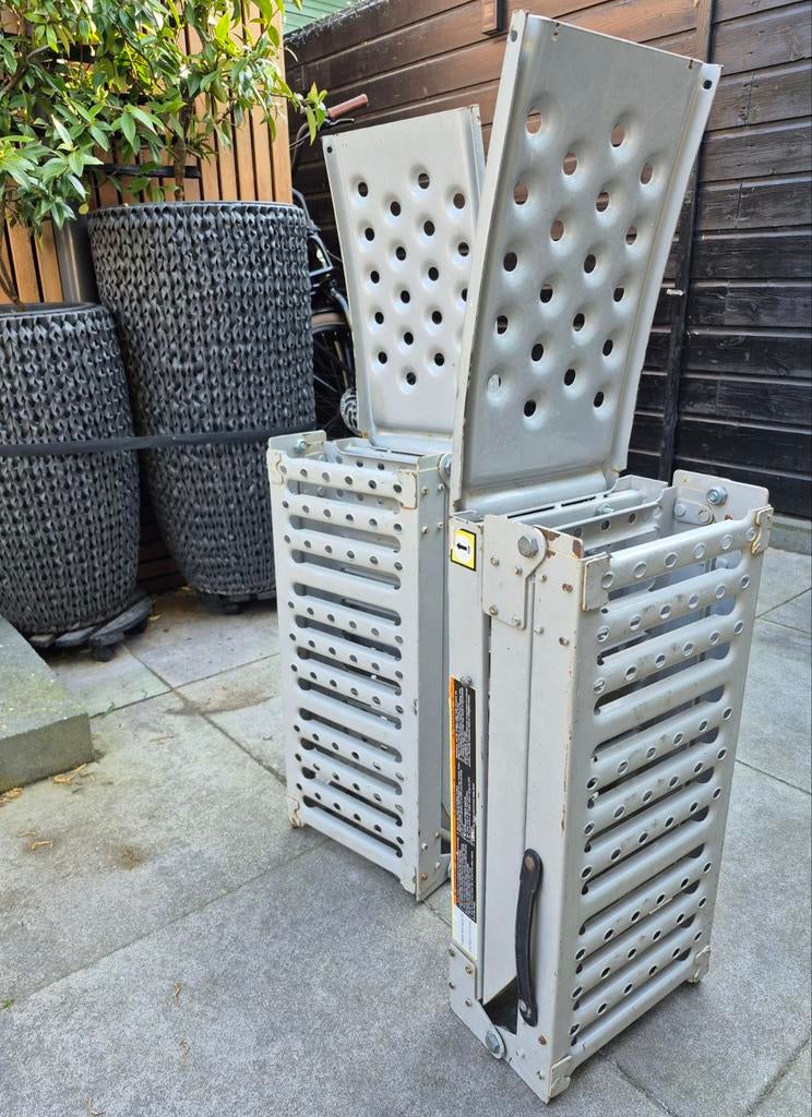 Oprijplaten set, Ophalen, Gebruikt, Onbekend sterk