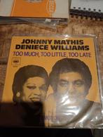Johnny Mathis & denicr Williams - too much too little, Ophalen of Verzenden, Zo goed als nieuw, Pop