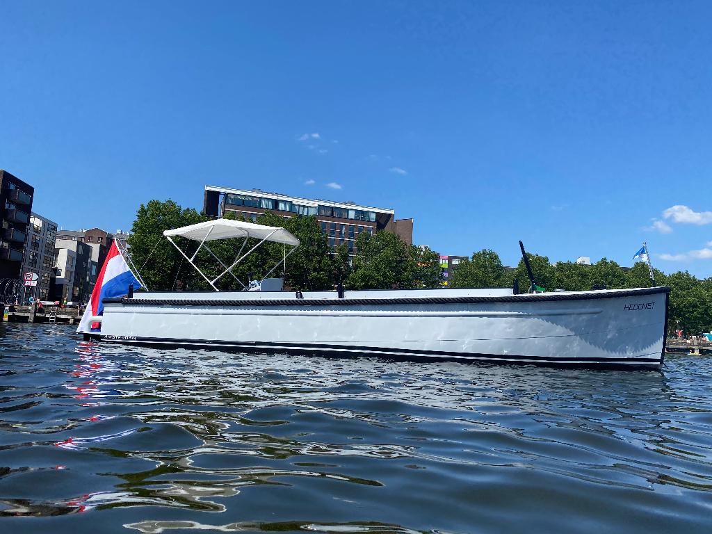 Officiers Tender, Watersport en Boten, Gebruikt, Staal, Binnenboordmotor, 6 meter of meer