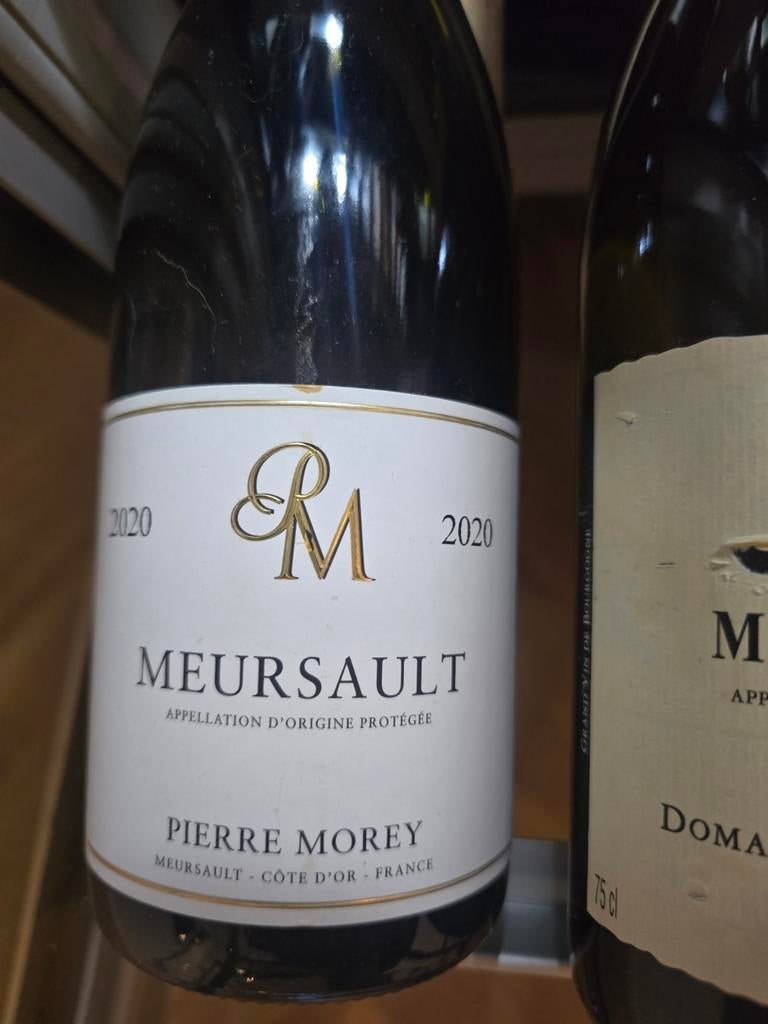 Pierre Morey Meursault 2020 - Exclusieve Witte Wijn, Verzamelen, Wijnen, Ophalen of Verzenden
