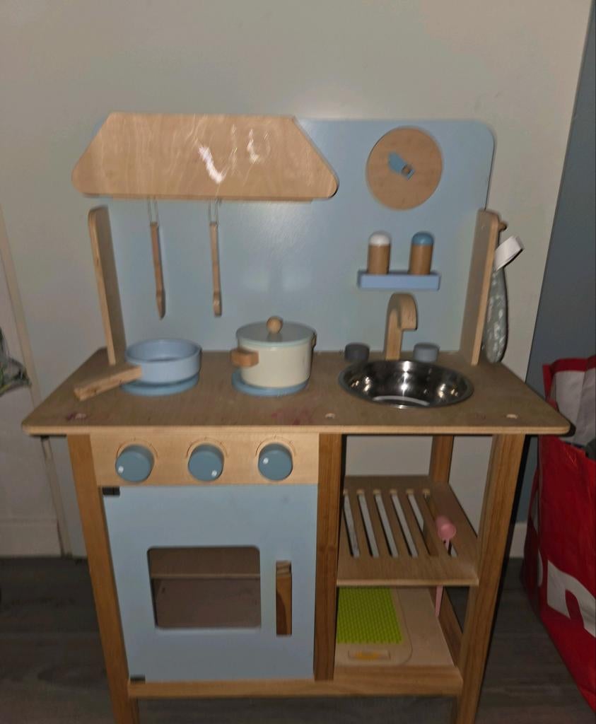 Little dutch houten keuken, Ophalen, Zo goed als nieuw