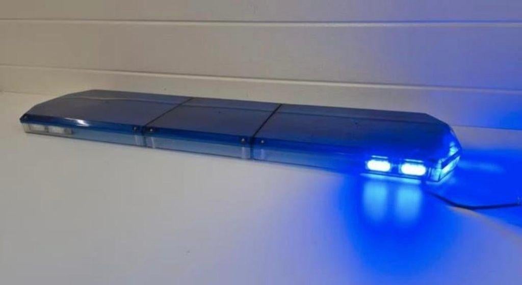 Brandweer zwaailicht lichtbalk 120 cm- onderdelen, Ophalen, Gebruikt