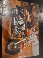 Harley Davidson Poster 90x60 cm, Rechthoekig Staand, Ophalen of Verzenden, Zo goed als nieuw, A1 t/m A3