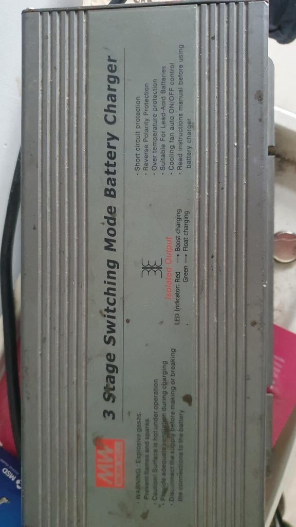 Mean Well PB-300P-48 Acculader Scooter/Motor, Auto-onderdelen, Ophalen of Verzenden, Gebruikt