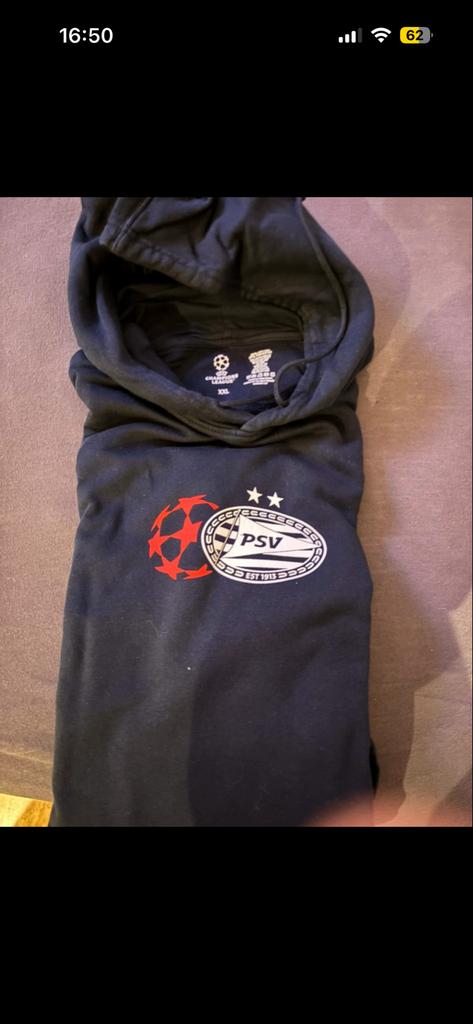 PSV Champions League Hoodie 2023/2024, Sport en Fitness, Voetbal, Groter dan maat XL, Ophalen of Verzenden, Gebruikt, Shirt