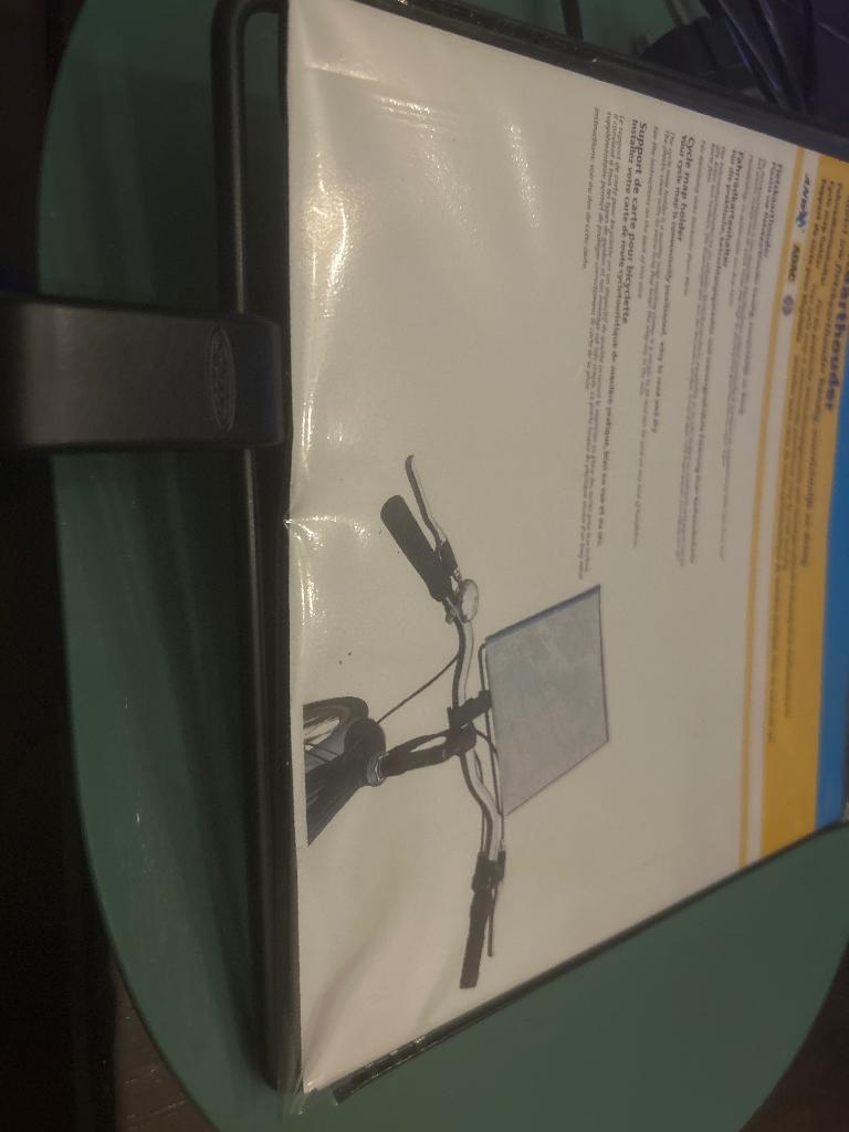 Fiets kaarthouder met kaart fietsroutes Noord Brabant, Ophalen, Zo goed als nieuw, Overige merken