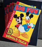 Donald Duck Big Fun Mega Pockets 1 t/m 5 (1999-2003), Gelezen, Walt Disney, Ophalen of Verzenden, Meerdere stripboeken