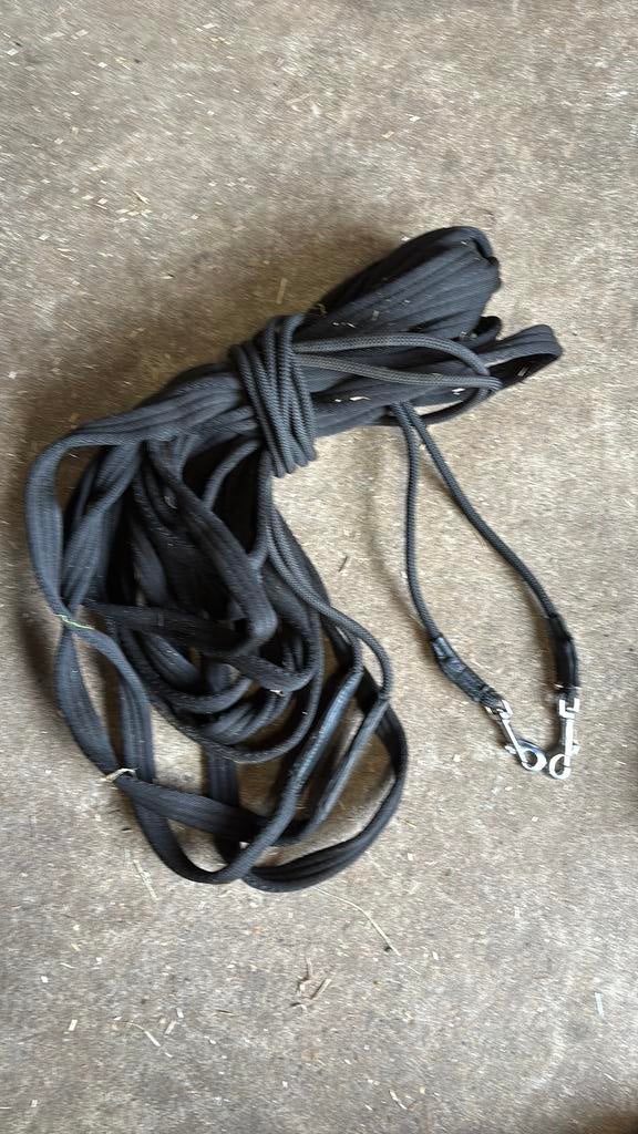 Longeerlijn dibbele longe. Als nieuw, Dieren en Toebehoren, Paarden en Pony's | Hoofdstellen en Tuigage, Ophalen of Verzenden