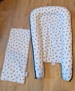 Babynestje zwart/wit en groen met dekentje, Ophalen, Gebruikt