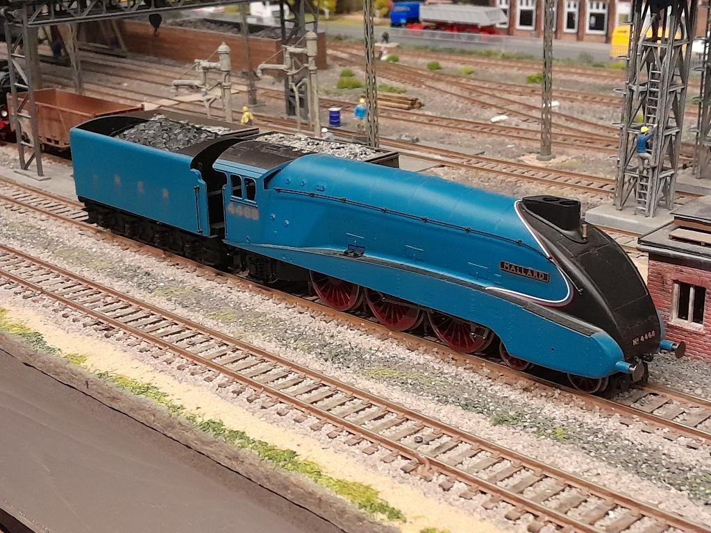 H0/00 model van de Mallard, Overige merken, Ophalen of Verzenden, Zo goed als nieuw, Gelijkstroom