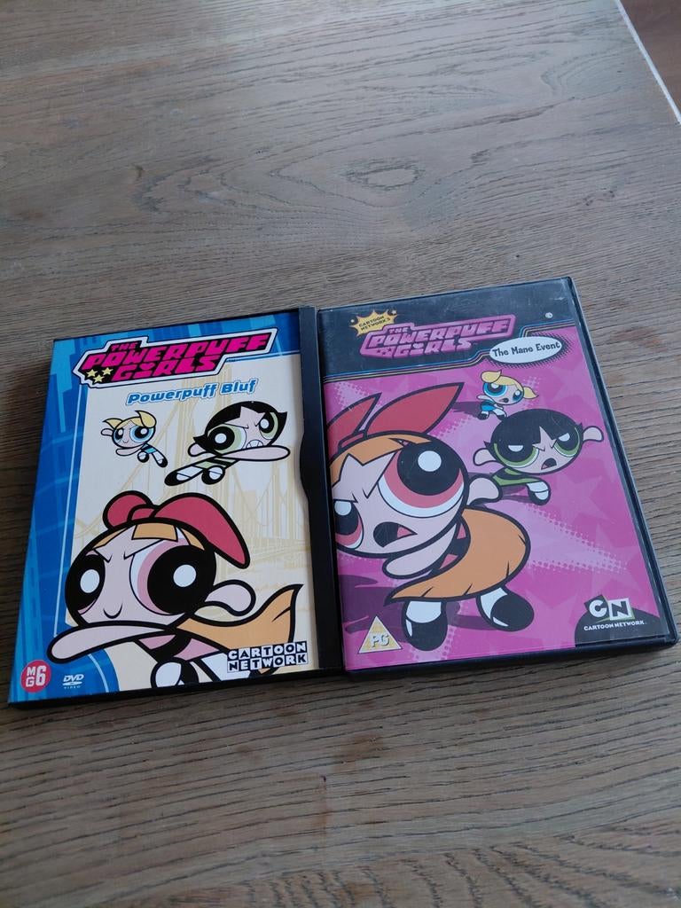 2 Powerpuff Girls dvd's. Cartoon Network., Cd's en Dvd's, Tekenfilm, Amerikaans, Ophalen of Verzenden, Zo goed als nieuw