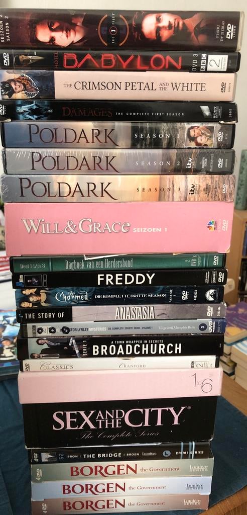 Grote collectie DVD's: series en films, Cd's en Dvd's, Dvd's | Tv en Series, Gebruikt, Ophalen of Verzenden, Vanaf 12 jaar, Boxset