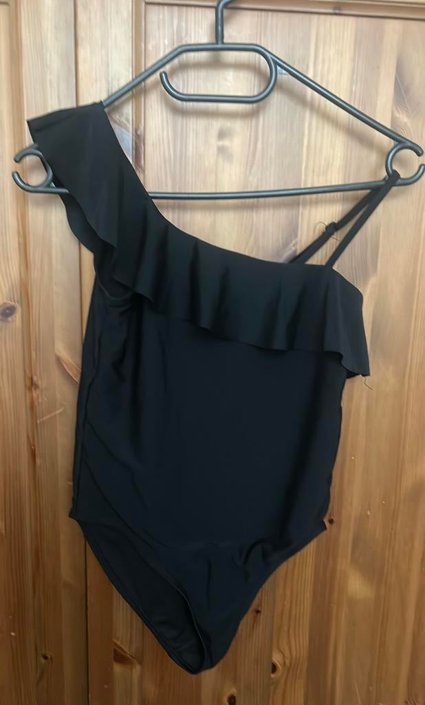 Badpak zwart maat 146-152, Kleding | Dames, Badmode en Zwemkleding, Ophalen of Verzenden, Zo goed als nieuw, Zwart, Badpak