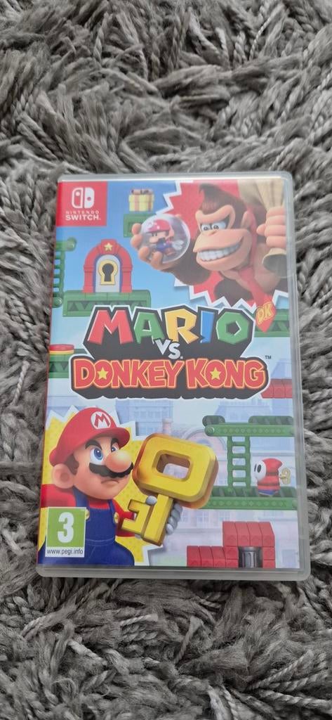 Mario vs. Donkey Kong - Nintendo Switch, Spelcomputers en Games, Games | Nintendo Switch, Puzzel en Educatief, 2 spelers, Eén computer