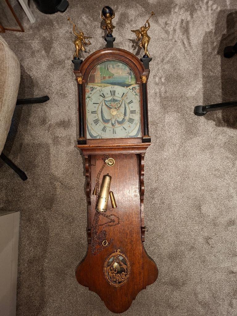 FRIESE STAARTKLOK, Ophalen