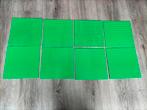 Lego 8 stuks groene bouwplaten, Ophalen of Verzenden
