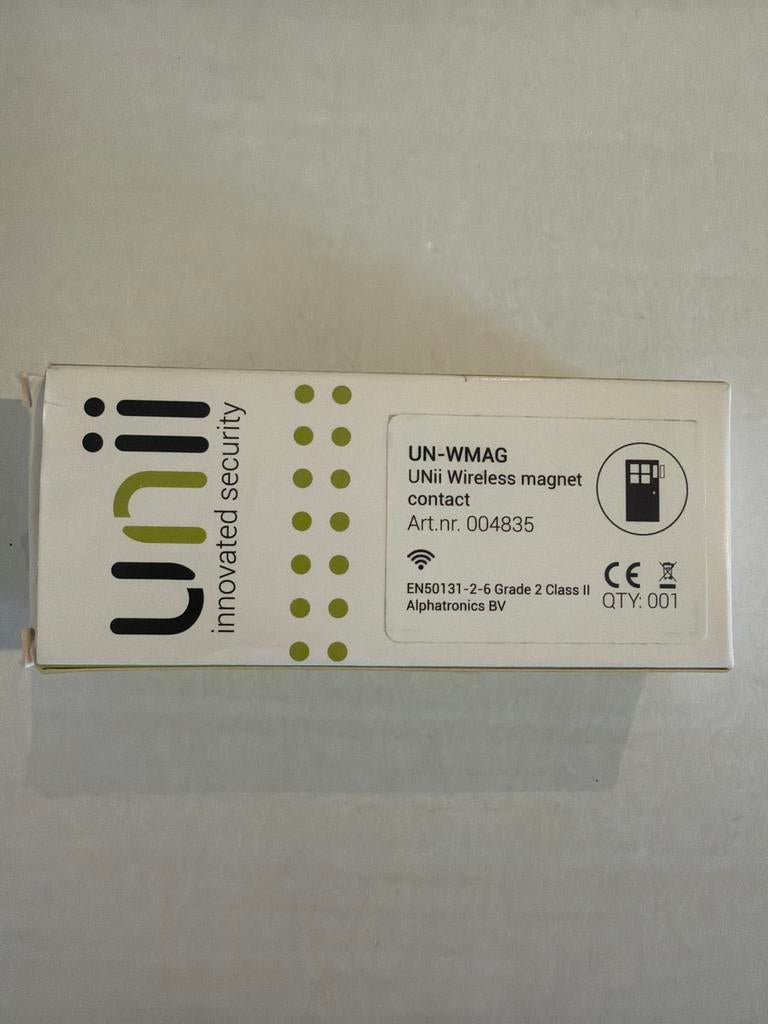 UNii draadloos magneetcontact - Nieuw in doos, Ophalen of Verzenden, Nieuw
