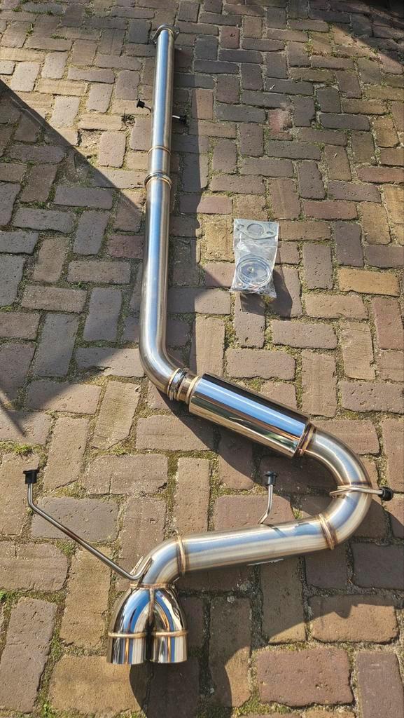 Uitlaat rvs 3 inch RACE VERSIE MINI COOPER S R53 1.6L 2001+, Auto diversen, Tuning en Styling, Ophalen of Verzenden