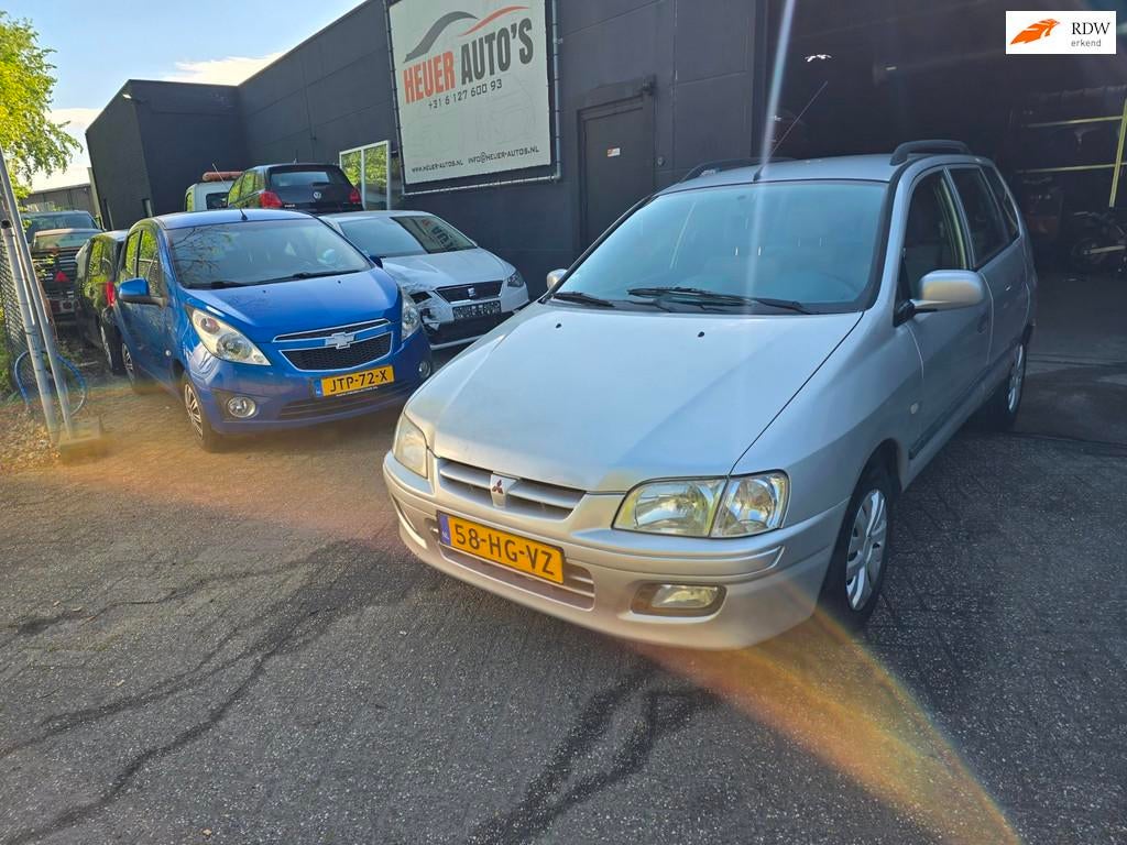 Mitsubishi Space Star 1.6 Diamond Airco rijden of export 6mn, Auto's, Mitsubishi, Bedrijf, Te koop, Space Star, Airbags, Airconditioning