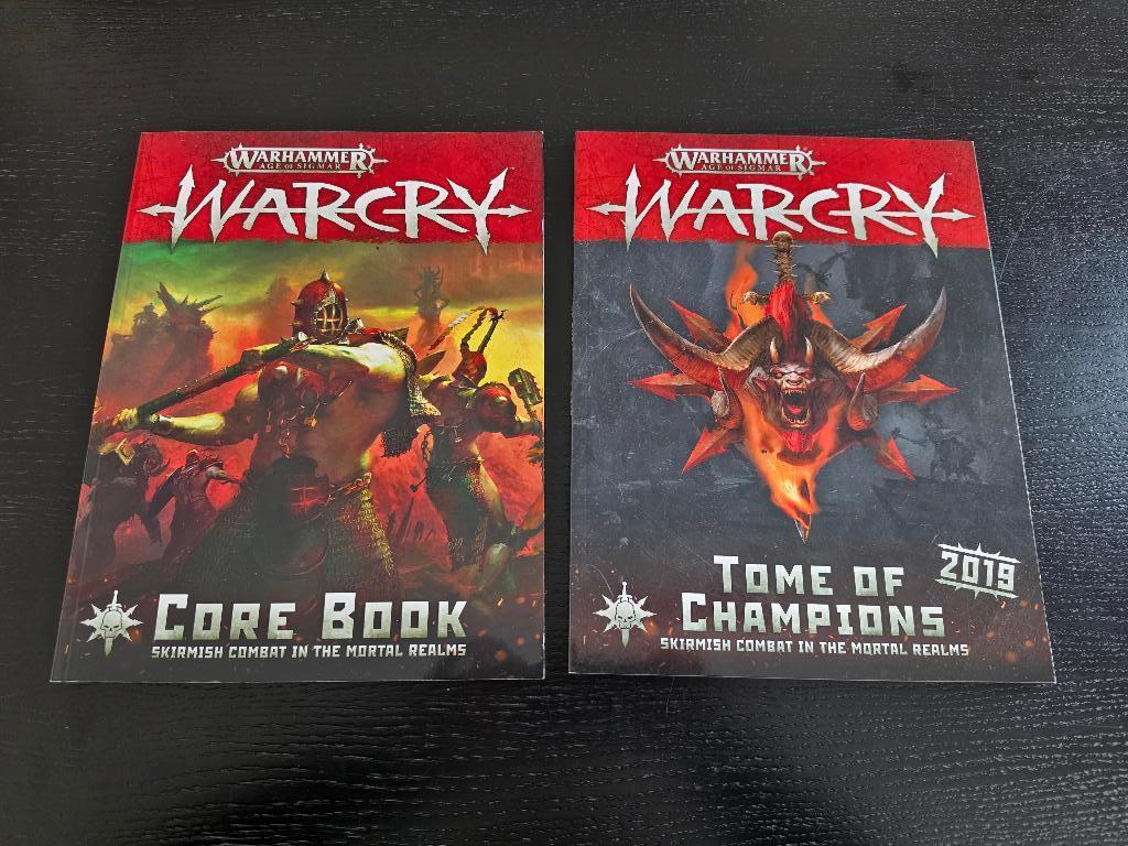 Warcry AoS starter set terrain + Furies + Raptoryx + extras, Ophalen of Verzenden, Gebruikt, Warhammer, Figuurtje(s)