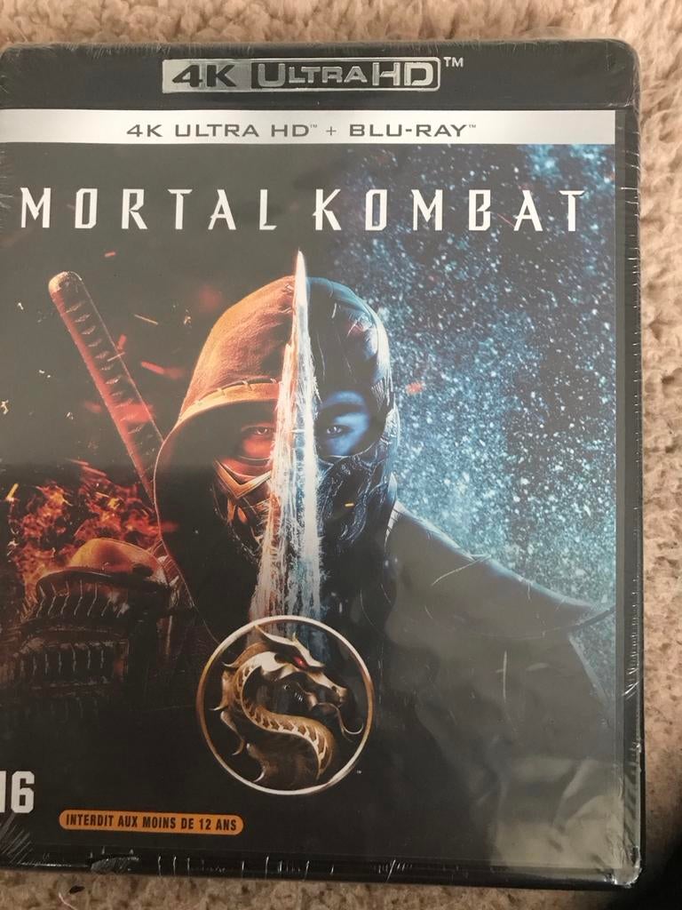 Mortal Kombat 4K Ultra HD + Blu-ray, Ophalen of Verzenden, Nieuw in verpakking, Actie