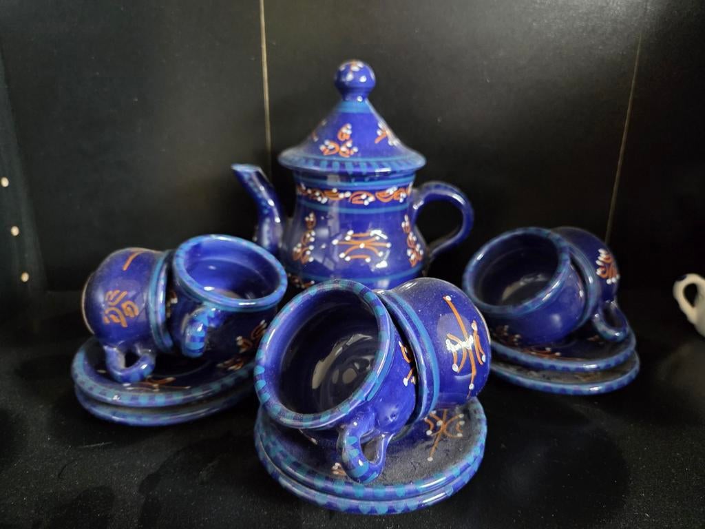 Kinderservies blauw, Ophalen of Verzenden, Gebruikt