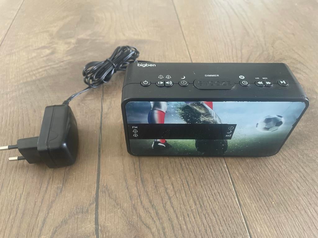 Bigben Wekker met FM Radio en Groot Display, Ophalen, Gebruikt, Digitaal