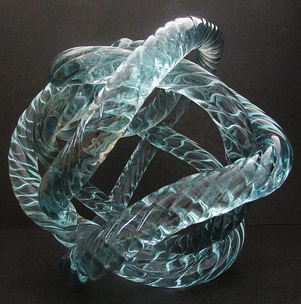 Glazen Knoop sculptuur, Antiek en Kunst, Ophalen of Verzenden