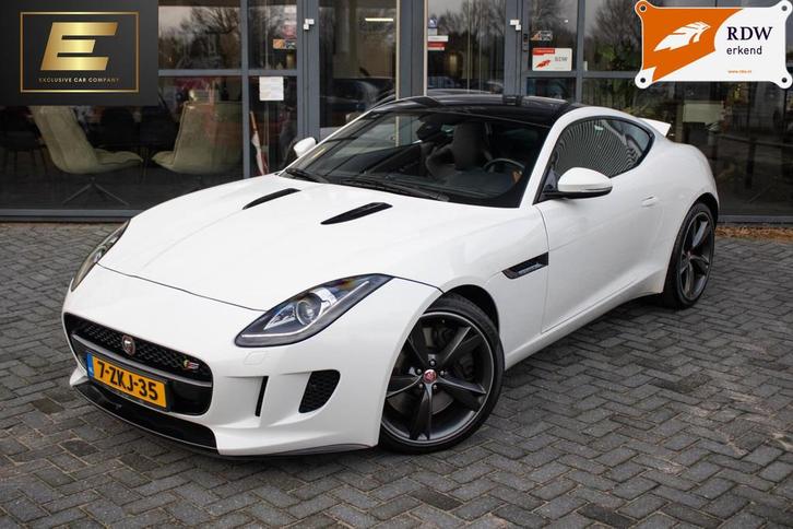 Jaguar F-type 3.0 V6 S Coupé | Achteruitrijcamera | Stoelve, Auto's, Jaguar, Bedrijf, Te koop, F-type, ABS, Achteruitrijcamera