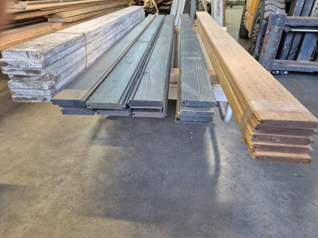 Diverse houten schroten, Doe-het-zelf en Verbouw, Hout en Planken, Ophalen, Minder dan 25 mm, Nieuw, Plank