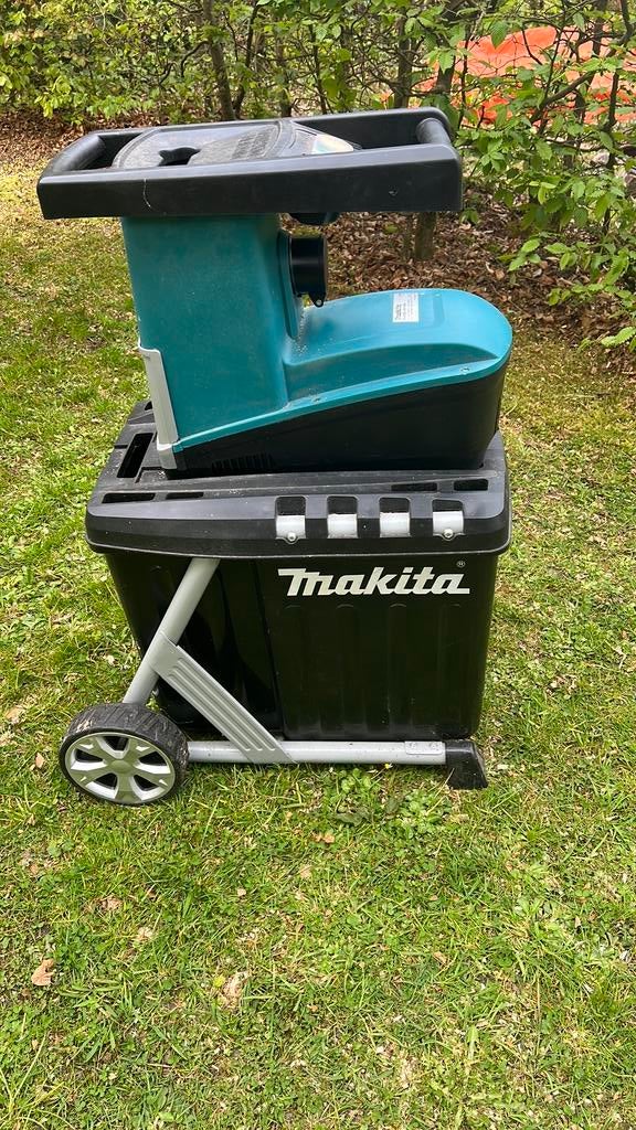 Makita shredder, Ophalen, Zo goed als nieuw