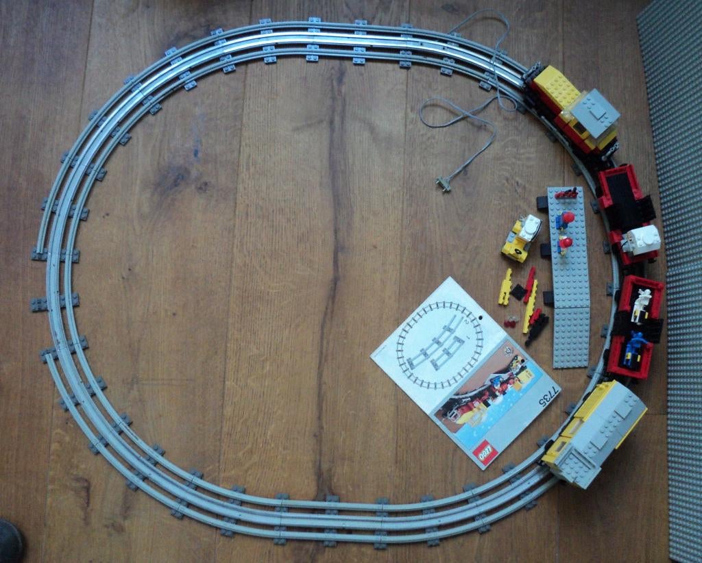 7735 (1) Freight Train, inclusief handleiding, Kinderen en Baby's, Speelgoed | Duplo en Lego, Ophalen of Verzenden, Gebruikt