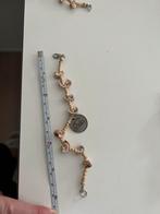 2 x Armband met schelpjes en kralen, Overige materialen, Gebruikt, Beige, Ophalen of Verzenden