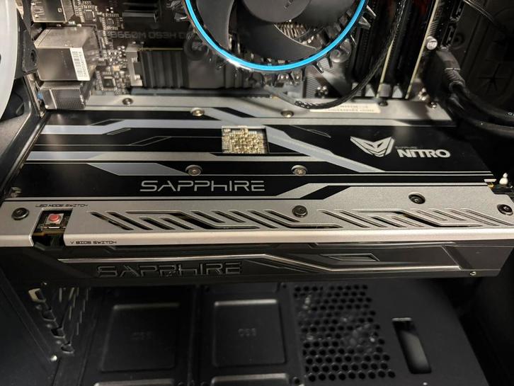 Sapphire RX 480 Nitro 8GB videokaart, Computers en Software, Videokaarten, Zo goed als nieuw, AMD, PCI-Express 3.0, GDDR5, DisplayPort