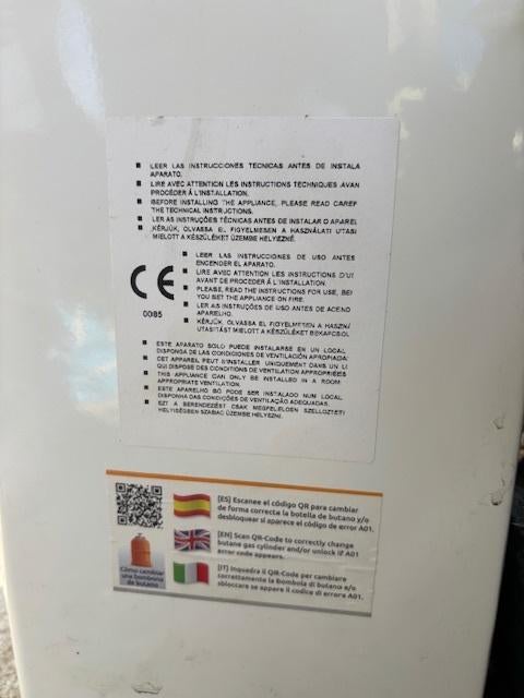 Geiser op gas, Ophalen, Geiser, Zo goed als nieuw, Minder dan 20 liter