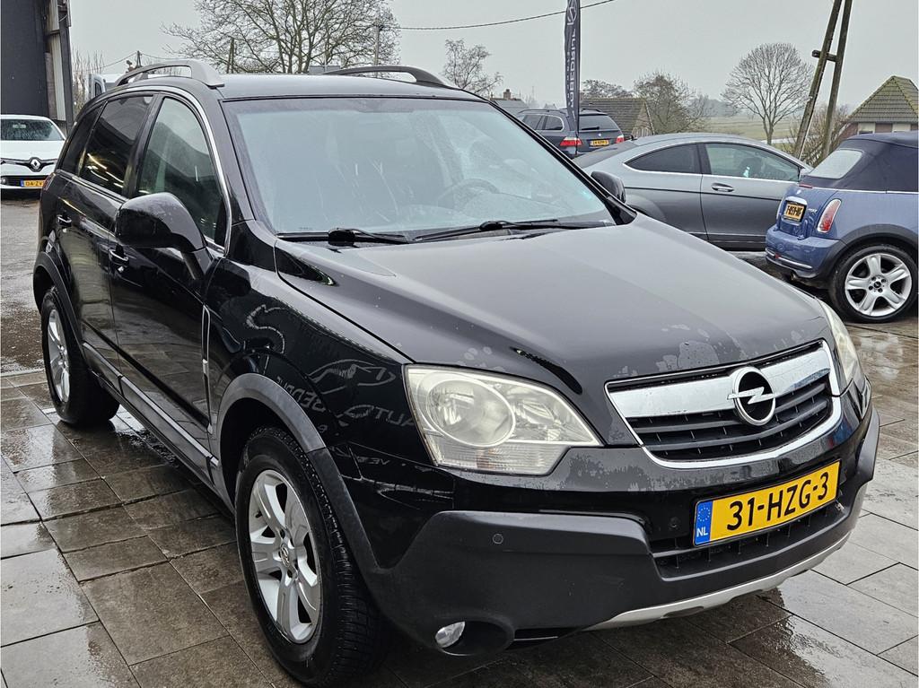 Opel Antara 2.4-16V Temptation *AC*Navi* (bj 2009), Auto's, Opel, Gebruikt, Zwart, Bedrijf, Handgeschakeld