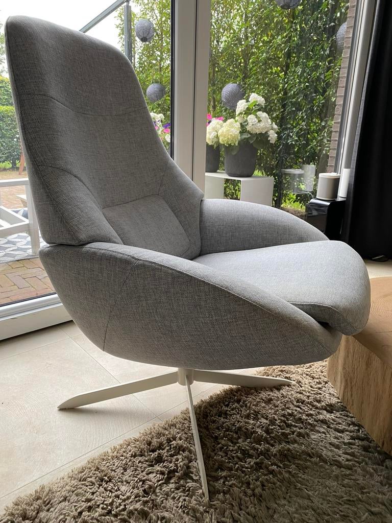 Bolia Saga met poef, Huis en Inrichting, Fauteuils, Ophalen, Gebruikt