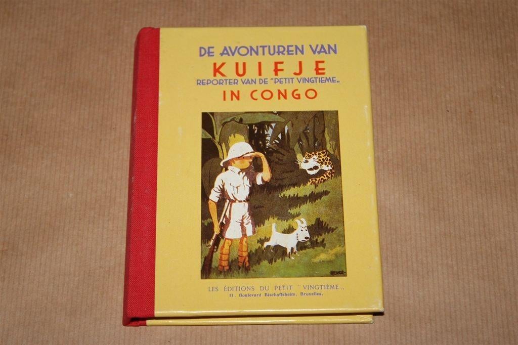 Kuifje in Congo - Mini-uitgave, Boeken, Eén stripboek, Ophalen of Verzenden, Zo goed als nieuw