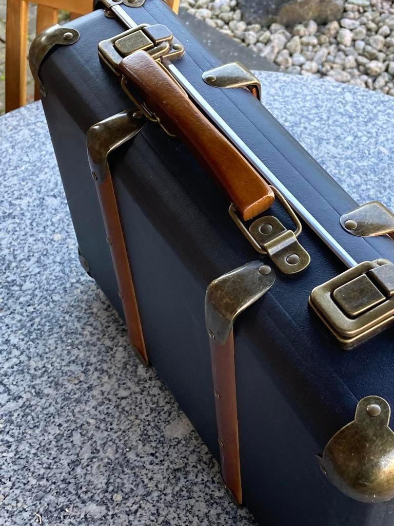 Leuk vintage koffertje, Sieraden, Tassen en Uiterlijk, Koffers, Ophalen, Hard kunststof, Minder dan 50 cm, Zo goed als nieuw