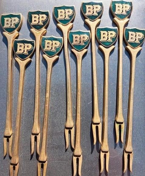 Vintage BP Cocktail Prikkers - Set van 10, Ophalen of Verzenden