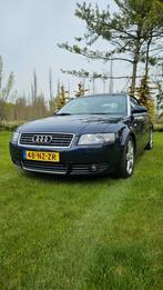 Audi A4 2.4 V6 125KW Cabrio 2004 Blauw, Auto's, Audi, Voorwielaandrijving, Cabriolet, A4, Bruin