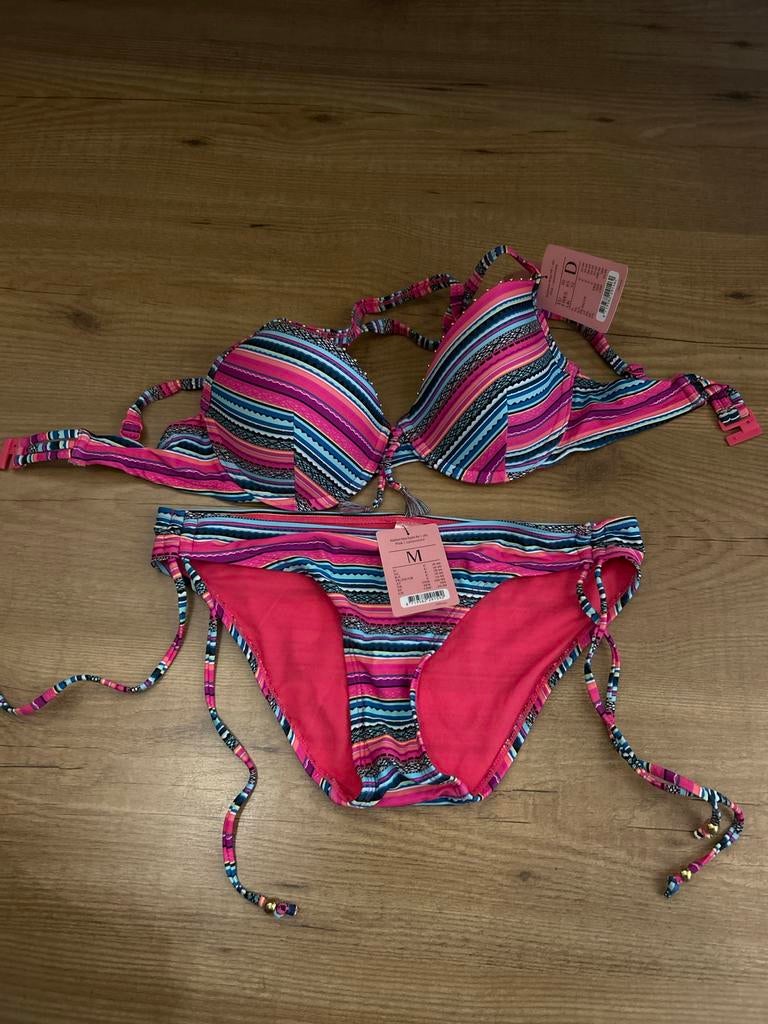 Hunkemöller bikini set 70D en M nieuw, Ophalen of Verzenden, Nieuw, Roze, Bikini