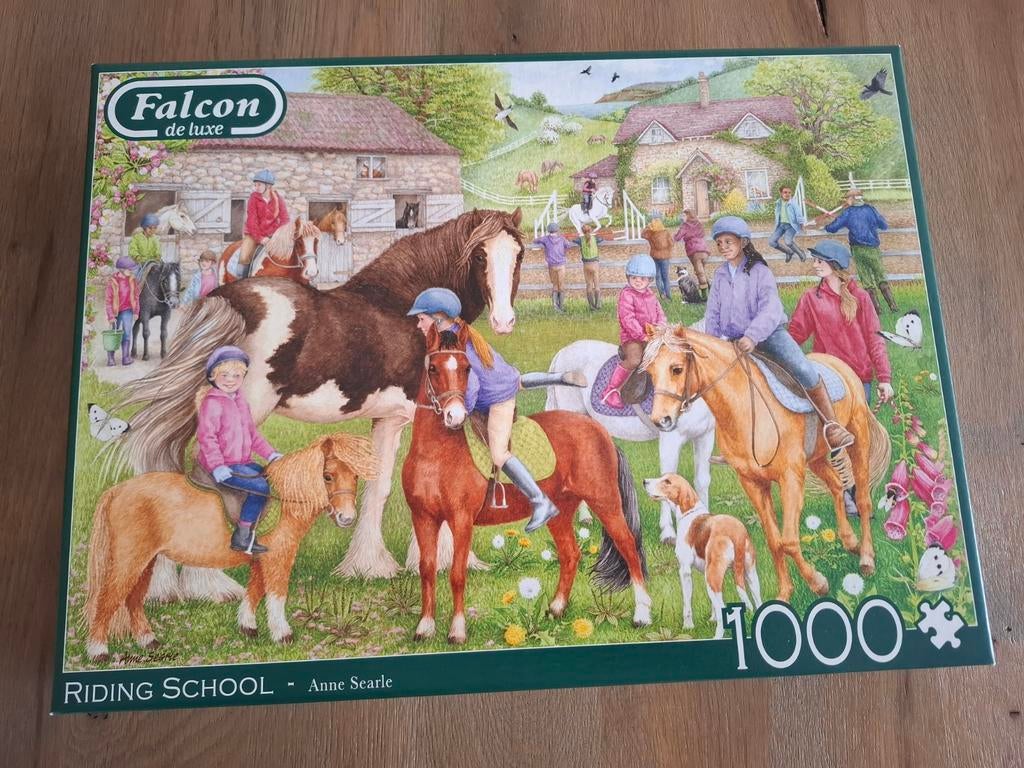 Falcon puzzel, Ophalen of Verzenden, 500 t/m 1500 stukjes, Zo goed als nieuw