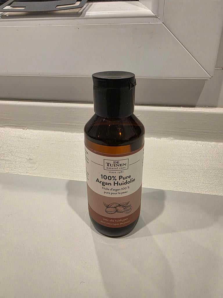 De Tuinen 100% Pure Argan Huidolie 100 ml, Sieraden, Tassen en Uiterlijk, Uiterlijk | Gezichtsverzorging, Ophalen of Verzenden