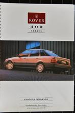 Rover 400 produkt panorama 1990, Ophalen