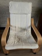 2x IKEA POÄNG kinderstoel met witte uitwasbare zitting, Kinderen en Baby's, Kinderstoelen, Ophalen, Zo goed als nieuw, Overige typen