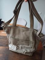 Grijze leren computertas Amsterdam Cowboys, Ophalen of Verzenden, Zo goed als nieuw, Grijs, Handtas